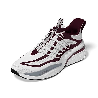 adidas Maroon Mississippi State Bulldogs Alphaboost V1 Sustainable BOOST Shoes