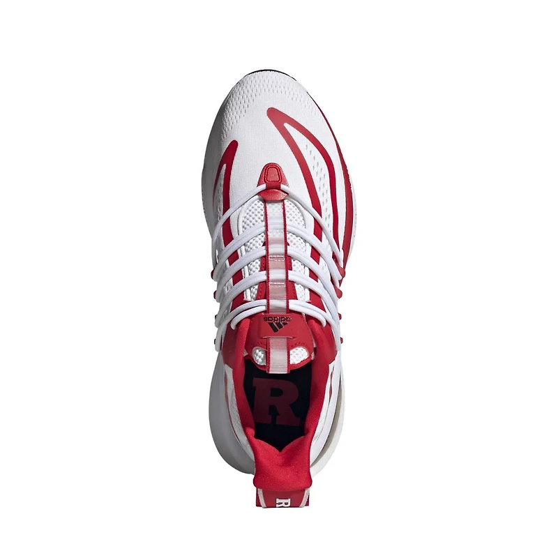 adidas /Scarlet Rutgers Scarlet Knights Alphaboost V1 Sustainable BOOST Shoes