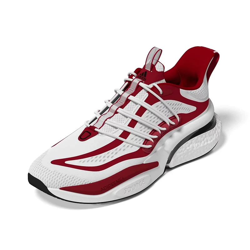 adidas /Scarlet Rutgers Scarlet Knights Alphaboost V1 Sustainable BOOST Shoes