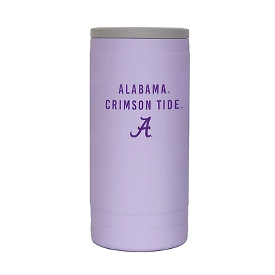 Alabama Crimson Tide 12oz Lavender Soft Touch Slim Coolie