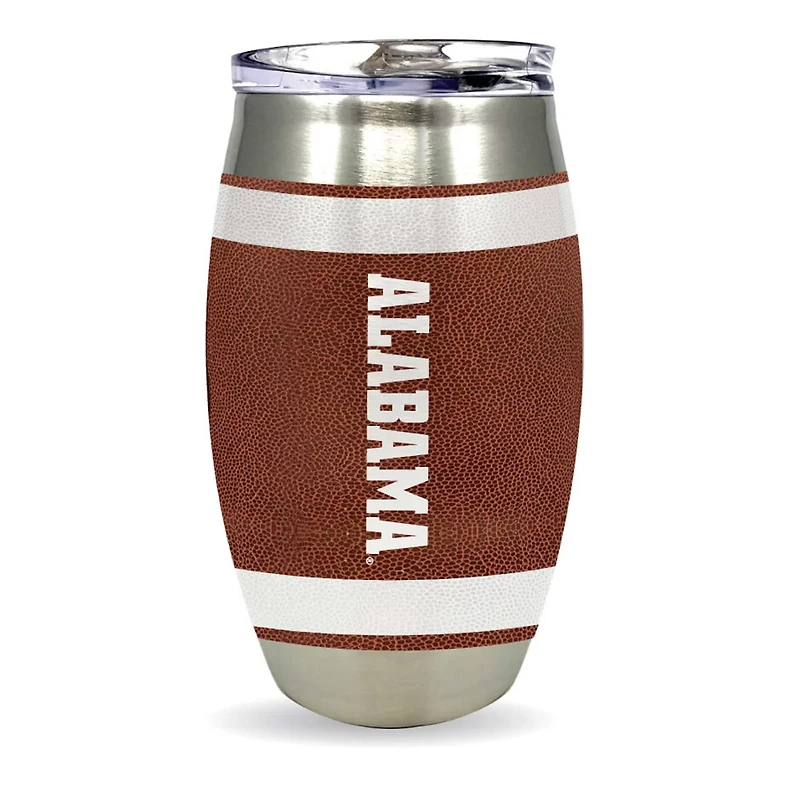 Alabama Crimson Tide 15oz Football Tumbler