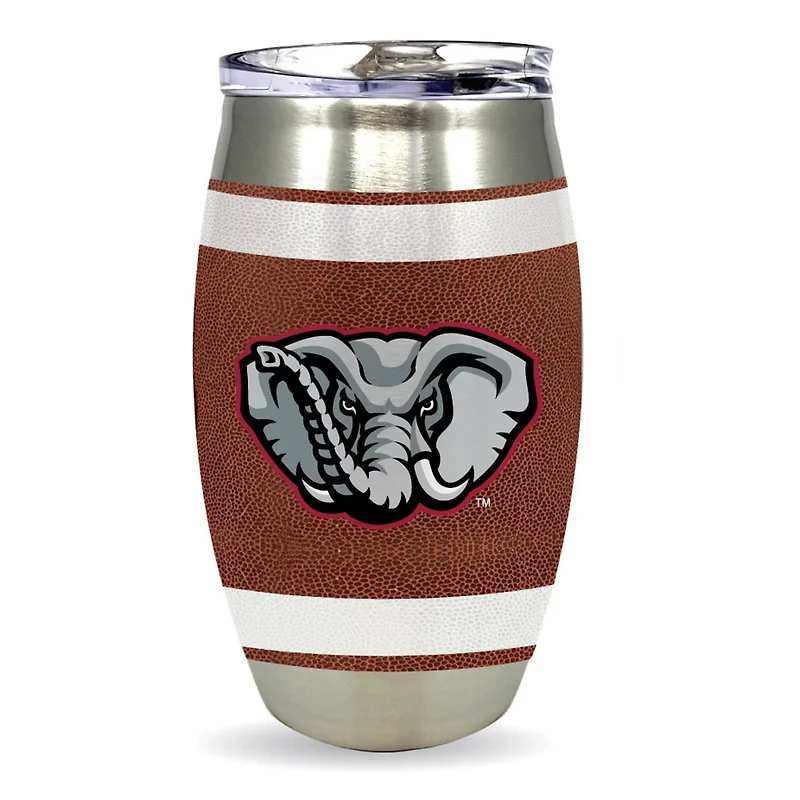 Alabama Crimson Tide 15oz Football Tumbler