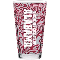 Alabama Crimson Tide 16oz Ohana Pint Glass