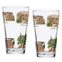 Alabama Crimson Tide 2-Pack 16oz Laura Wilcox University Pint Set