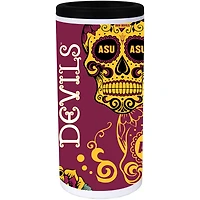 Arizona State Sun Devils Dia Stainless Steel 12oz Slim Can Cooler