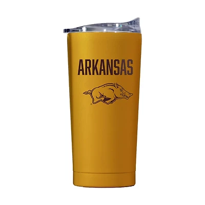 Arkansas Razorbacks 20oz Fashion Color Powdercoat Tumbler