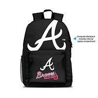 Atlanta Braves MOJO Large Logo Fan Backpack