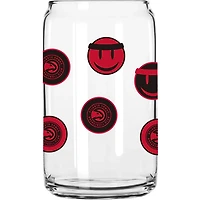 Atlanta Hawks 16oz Smiley Can Glass
