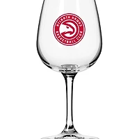 Atlanta Hawks Logo 12oz Stemmed Wine Glass