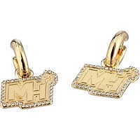 BaubleBar Miami Heat Huggie Earrings