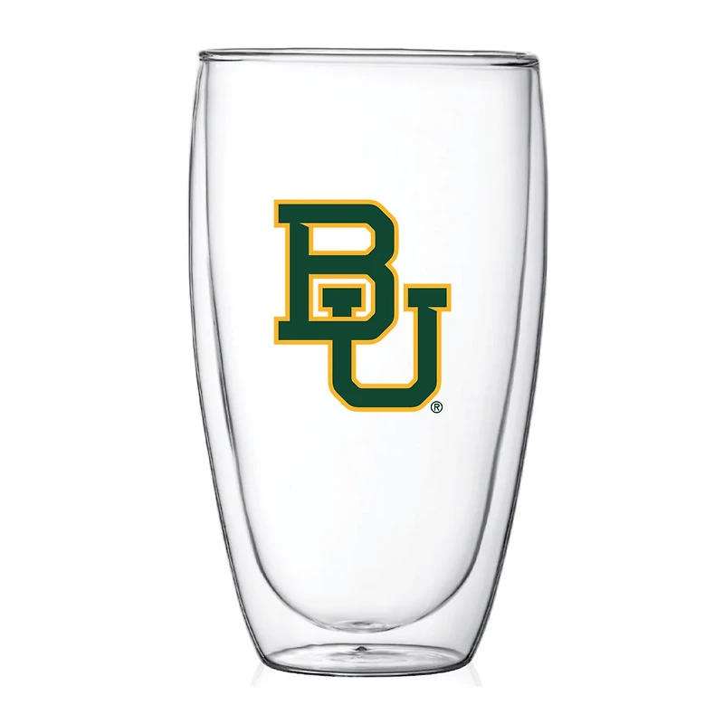 Baylor Bears 15oz Double Wall Thermo Glass