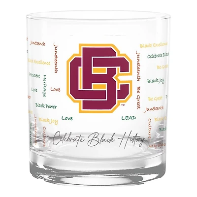 Bethune-Cookman Wildcats 14oz History Month Rocks Glass