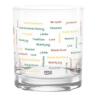 Bethune-Cookman Wildcats 14oz History Month Rocks Glass