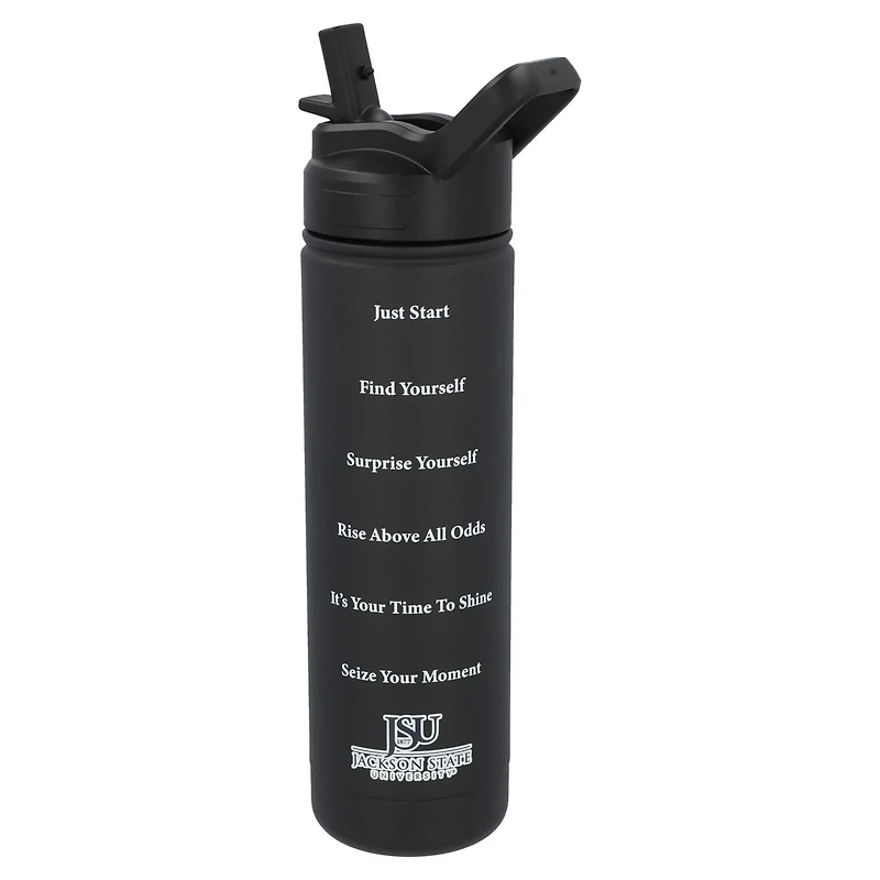 BLACC Bottle Jackson State Tigers 25oz Stainless Steel Water Bottle