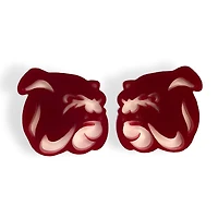 Brianna Cannon Mississippi State Bulldogs Stud Logo Earrings