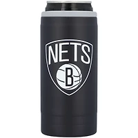 Brooklyn Nets 12oz Flipside Powdercoat Slim Can Cooler