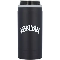 Brooklyn Nets 12oz Flipside Powdercoat Slim Can Cooler