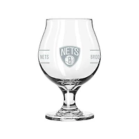Brooklyn Nets 16oz Belgium Glass