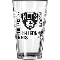 Brooklyn Nets 16oz Team Spirit Pint Glass