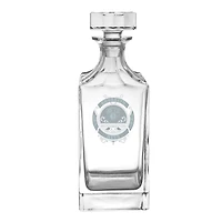 Brooklyn Nets 2375oz Frost Baroque Glass Decanter