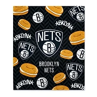 Brooklyn Nets 60'' x 70'' Hometown Logo Fleece Blanket