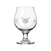 Charlotte Hornets 16oz Belgium Glass
