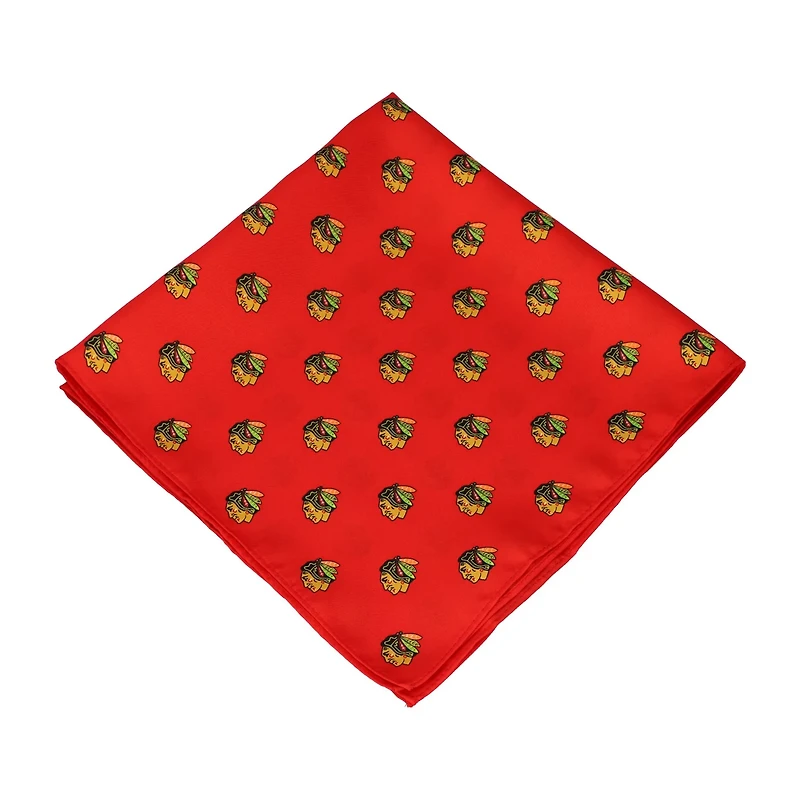 Chicago Blackhawks Kerchief Pocket Square