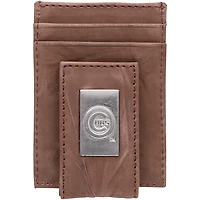 Chicago Cubs Leather Front Pocket Wallet
