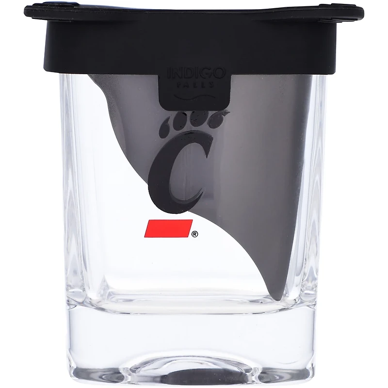 Cincinnati Bearcats 10oz Ice Wedge Glass