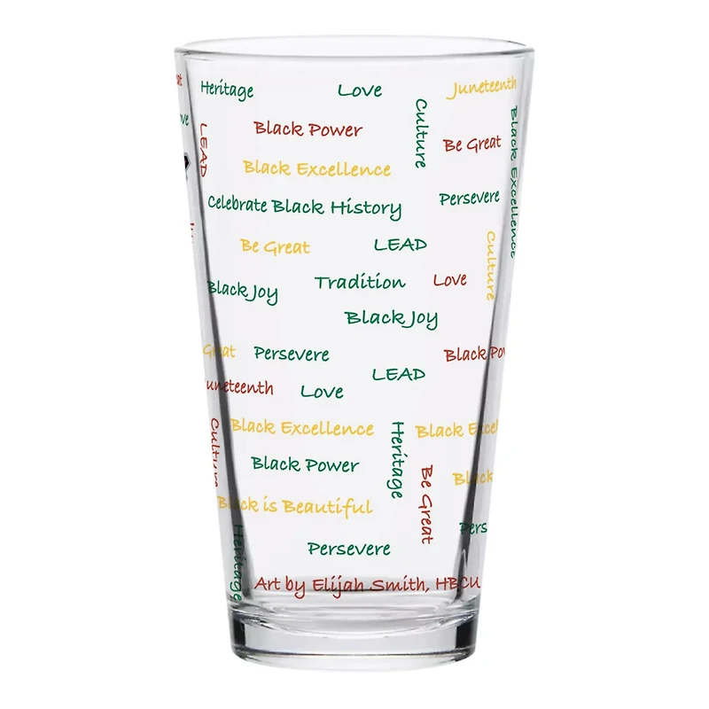 Clark Atlanta University Panthers 16oz Pint Glass