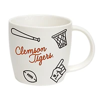 Clemson Tigers 18oz Playmaker Mug