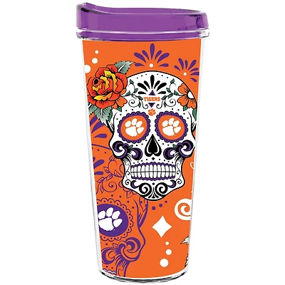 Clemson Tigers 22oz Da de los Muertos Tumbler