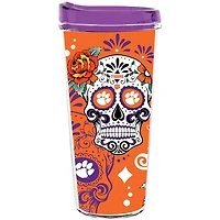 Clemson Tigers 22oz Da de los Muertos Tumbler