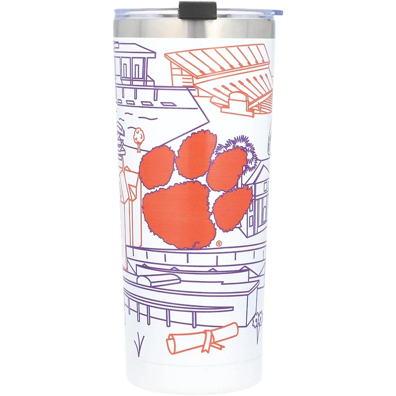 Clemson Tigers 24oz Campus Tumbler