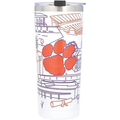Clemson Tigers 24oz Campus Tumbler