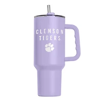 Clemson Tigers 40oz Lavender Soft Touch Tumbler