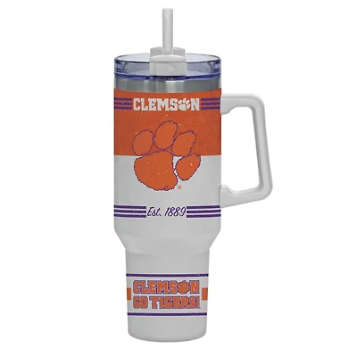 Clemson Tigers 40oz Rocky Vintage Tumbler