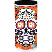 Clemson Tigers Dia Stainless Steel 12oz Slim Can Cooler