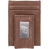 Cleveland Guardians Leather Front Pocket Wallet