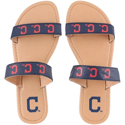 Cleveland Indians Double-Strap Sandals