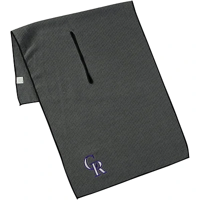 Colorado Rockies 19" x 41" Gray Microfiber Towel