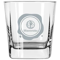 Dallas Mavericks 14oz Frost Stamp Old Fashioned Glass