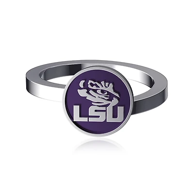 Dayna Designs LSU Tigers Bypass Enamel Ring