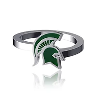Dayna Designs Michigan State Spartans Bypass Enamel Ring