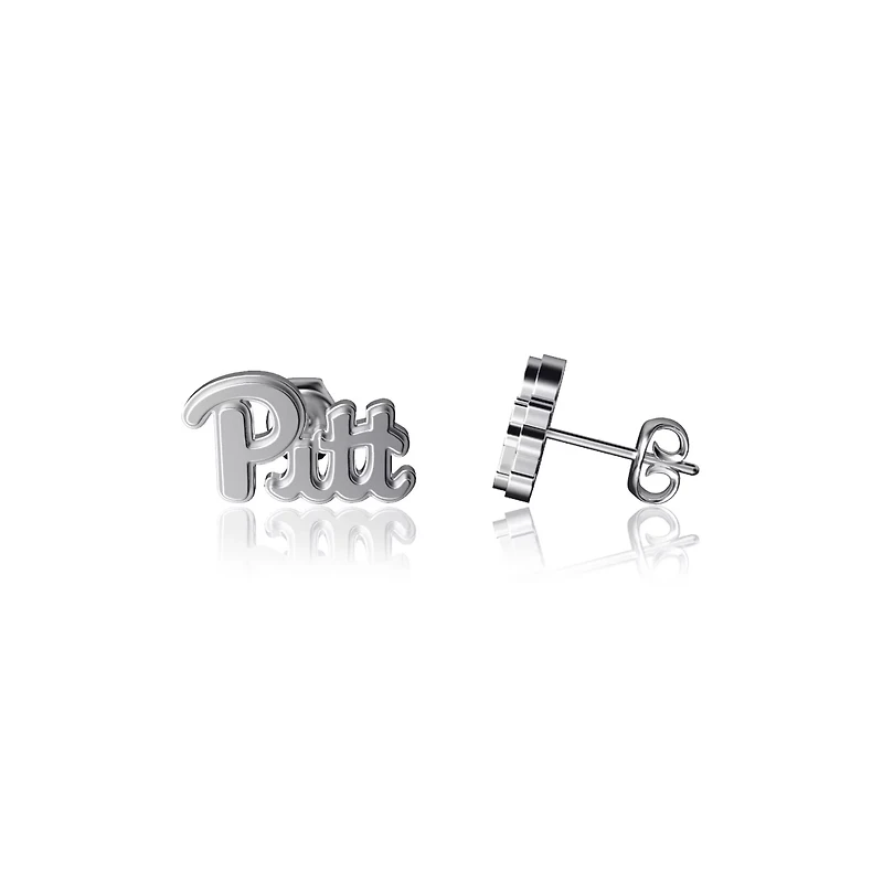 Dayna Designs Pitt Panthers Team Logo Post Earrings