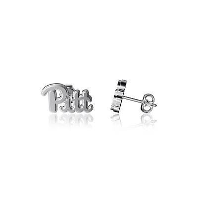 Dayna Designs Pitt Panthers Team Logo Post Earrings