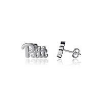 Dayna Designs Pitt Panthers Team Logo Post Earrings