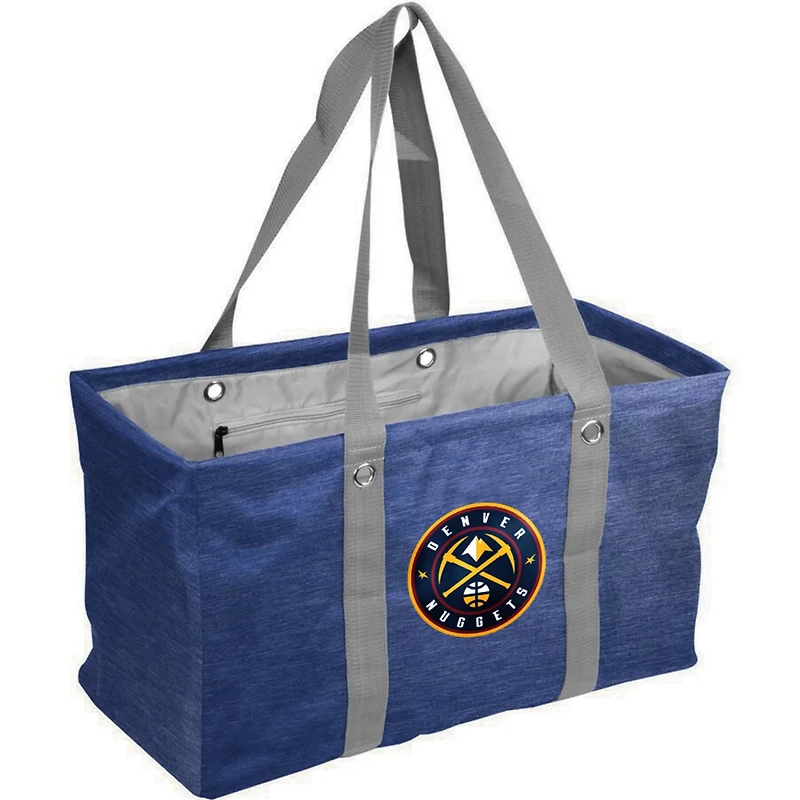Denver Nuggets Crosshatch Picnic Caddy Tote Bag