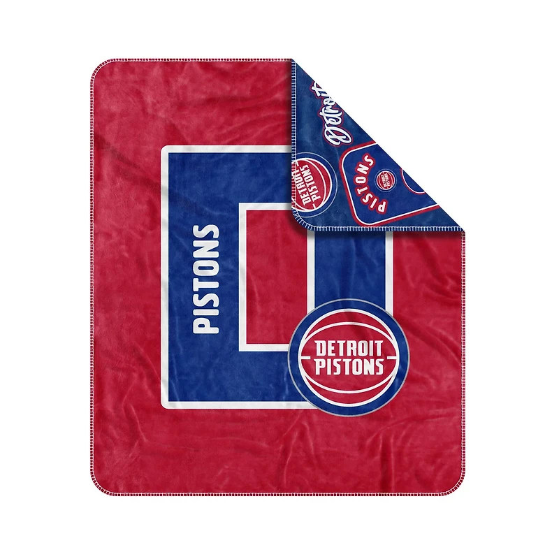 Detroit Pistons 50 x 60 Dream Weave Throw Blanket
