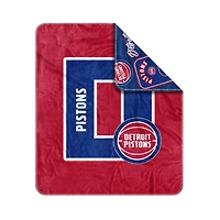 Detroit Pistons 50 x 60 Dream Weave Throw Blanket